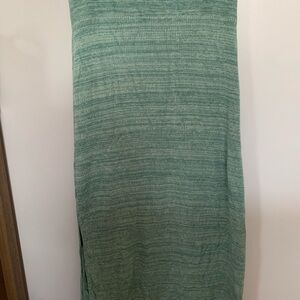 Free People Mint Knit Skirt